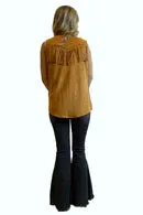 Ashley Suede Fringe Vest