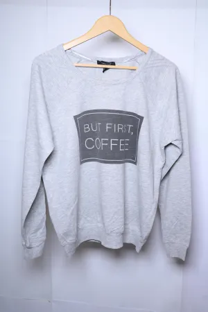 Atmosphere Grey Coffee Sweatshirt - Medium