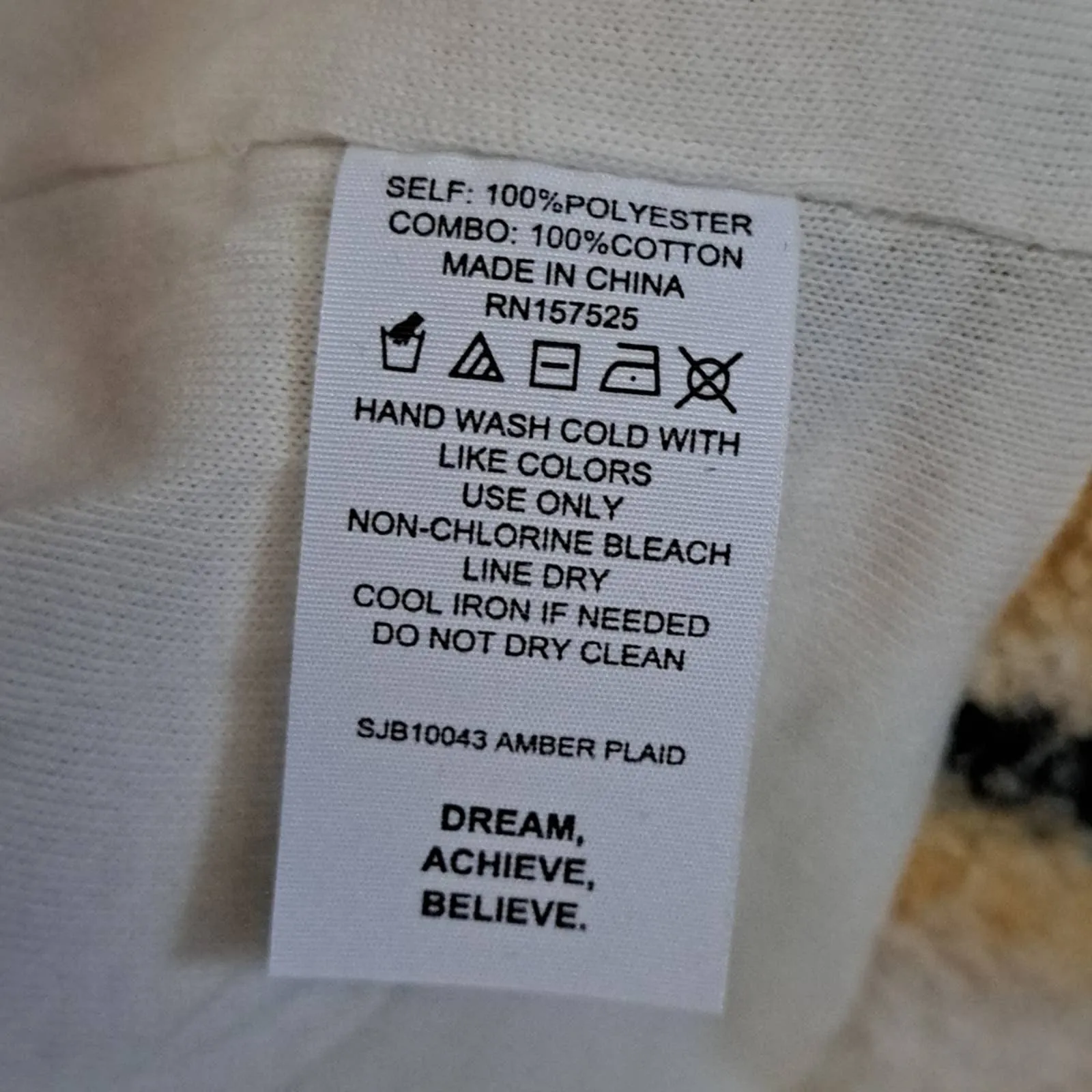 Bandier x Sincerely Jules, Women Aspen Sherpa Jacket in Amber Plaid