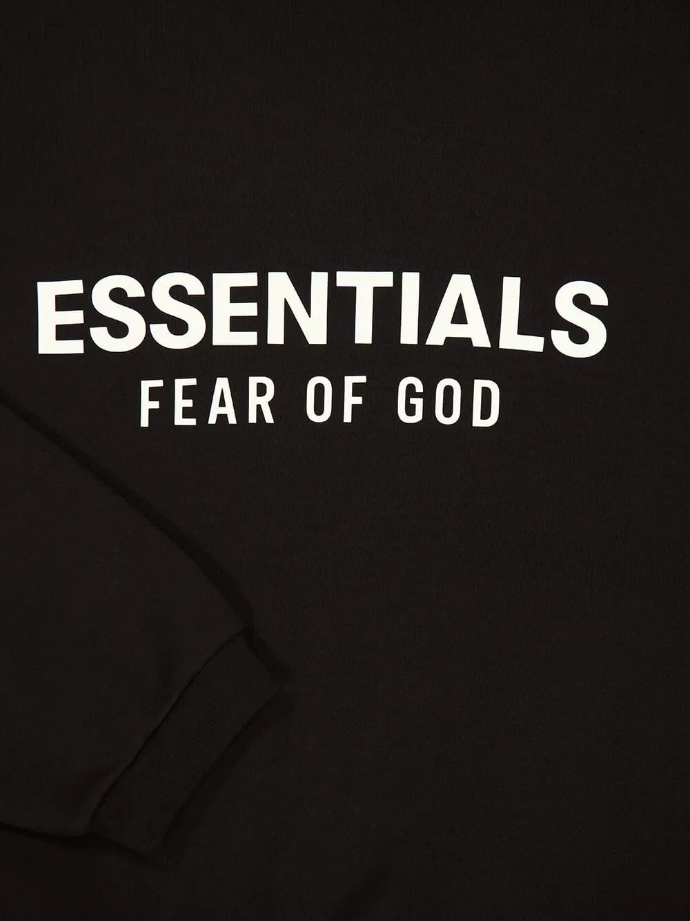 Black Essentials Sweatshirt