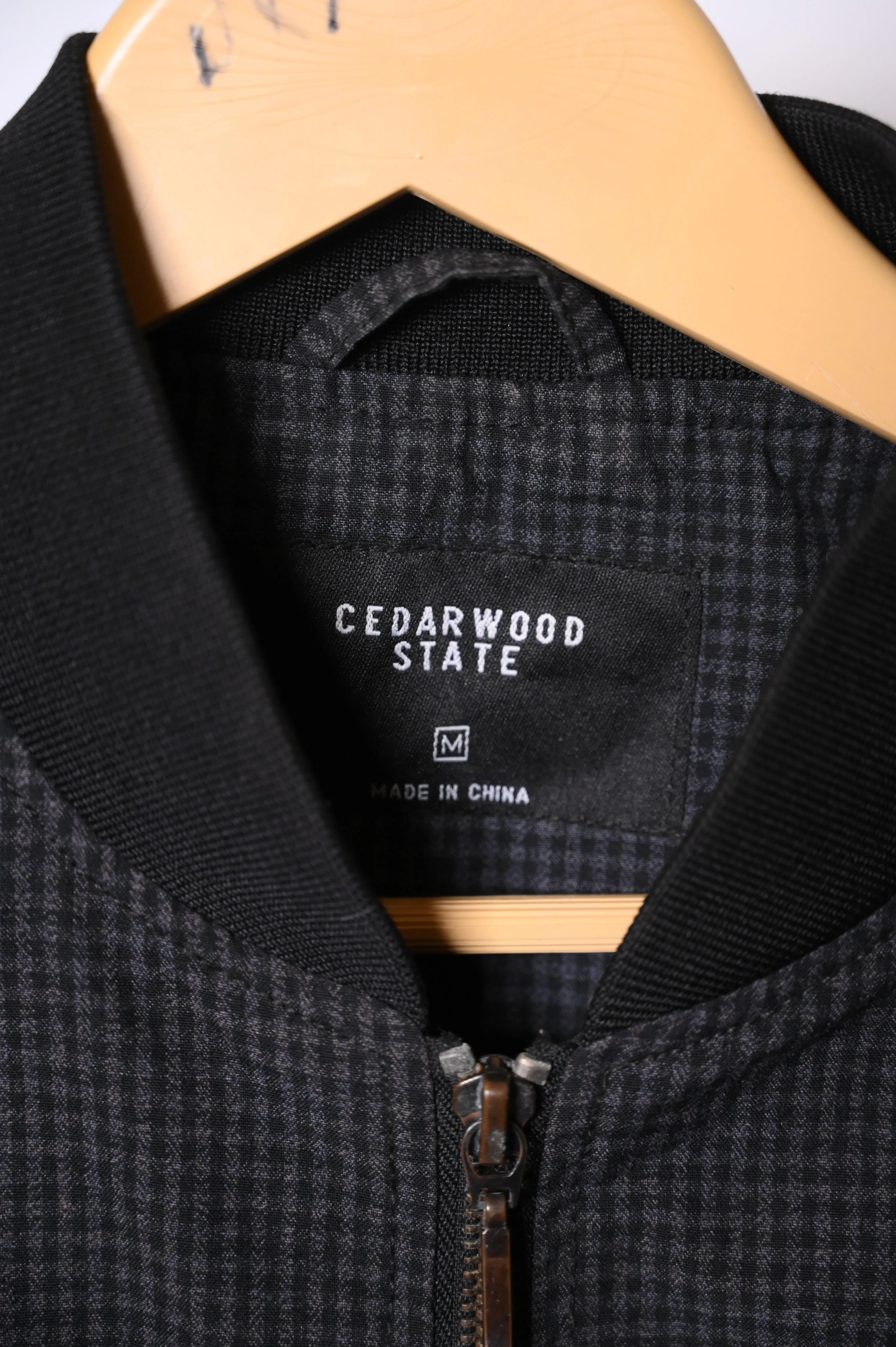 Cedarwood State Black & Grey Medium Jacket