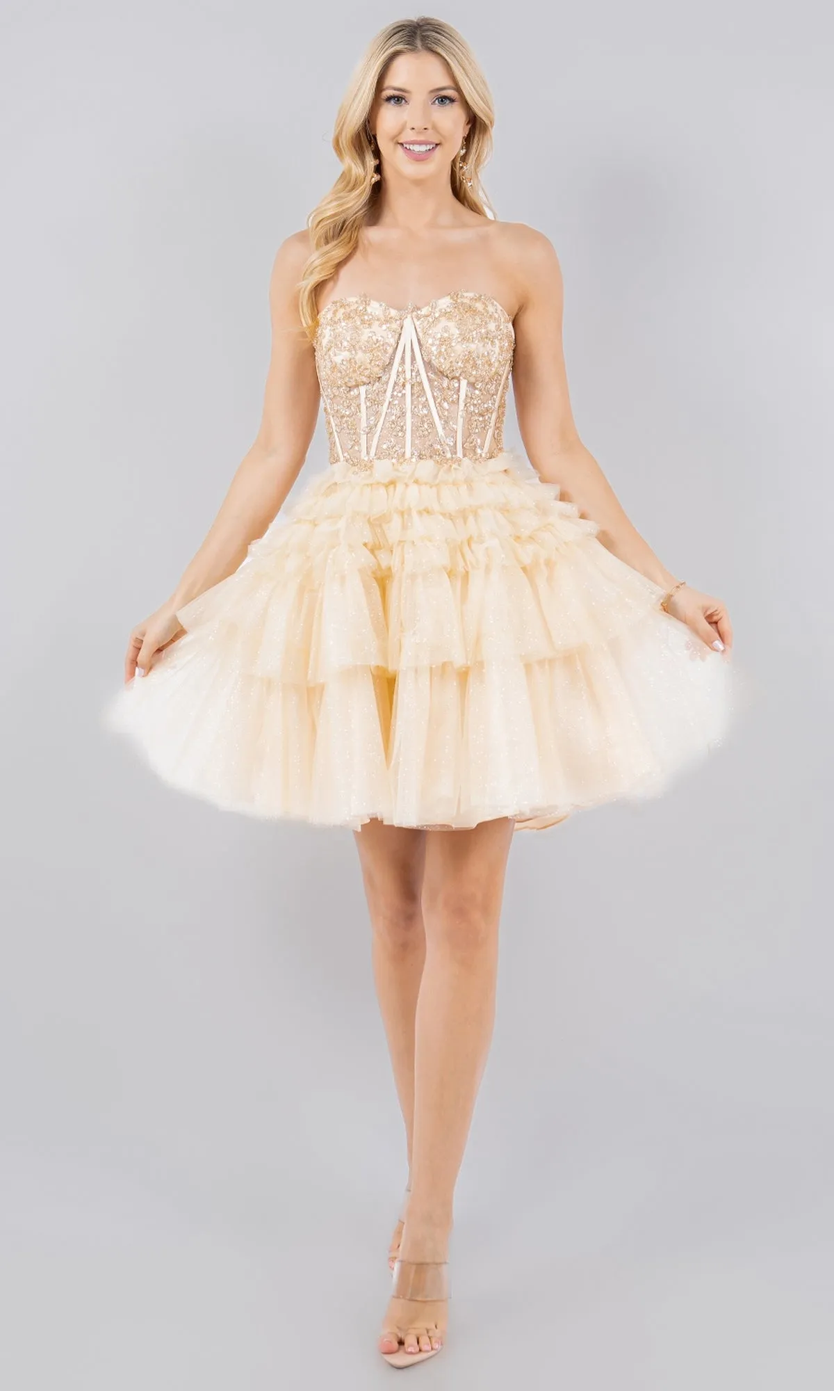 Cinderella Couture Short Party Dress 5133j