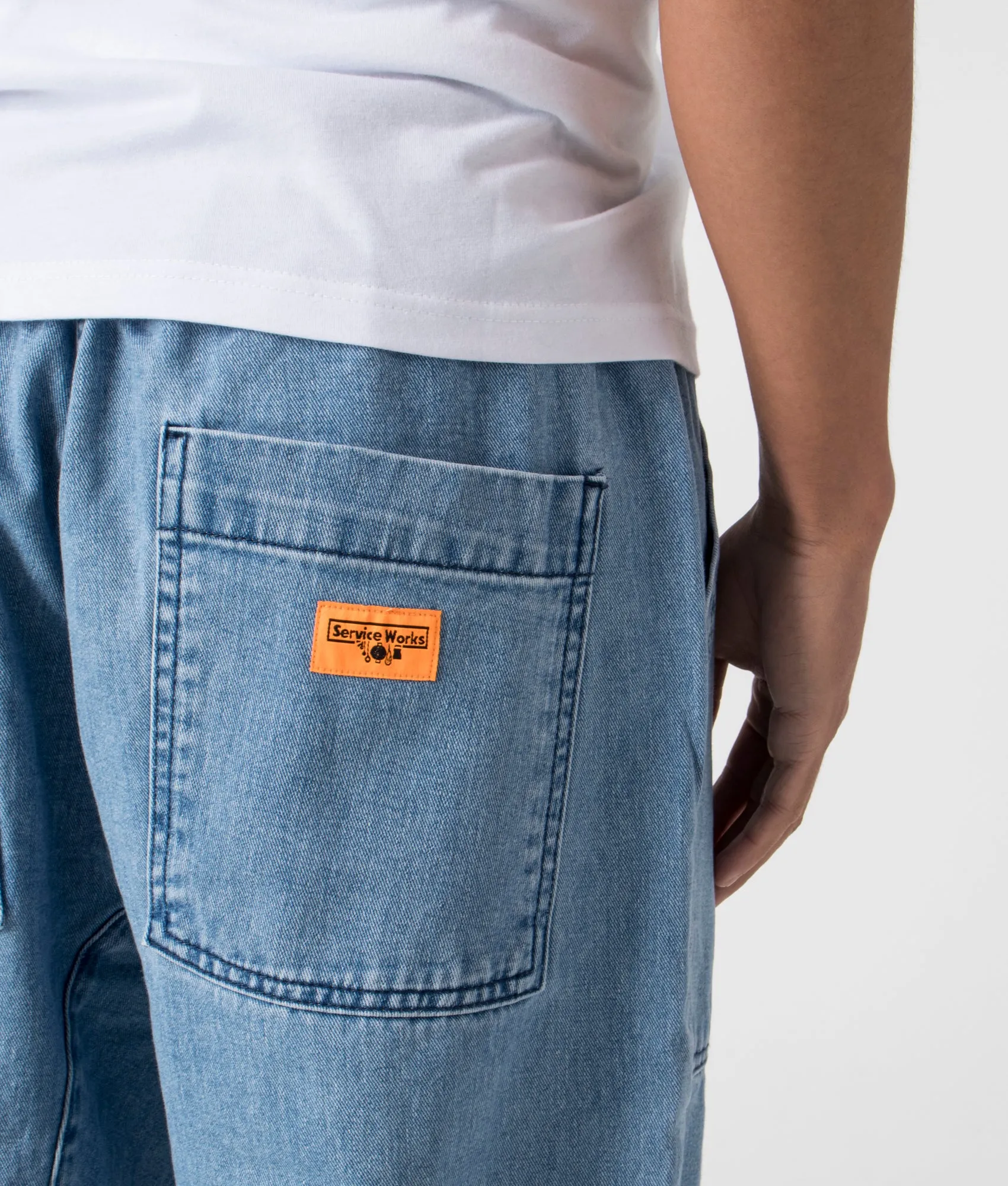Denim Chef Pants