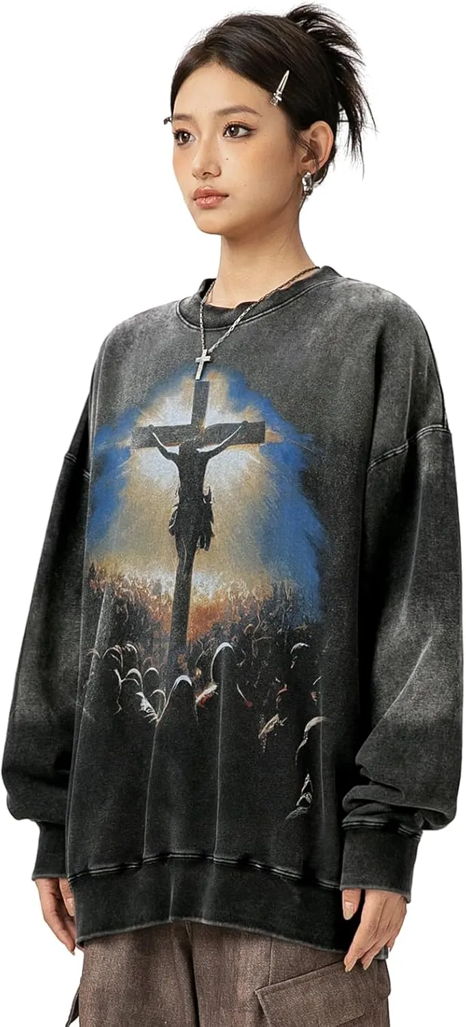 DONCARE Lucky I See Ghosts Fashion Street Rapper Men's Sweatshirt