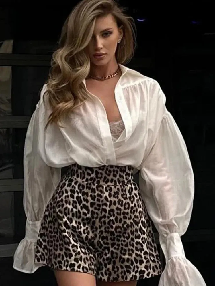 Fashionkova Fashion Loose Pink Office Women's Blouse 2024 Elegant Lapel Long Sleeve Shirt Casual Classic Solid Autumn Female Top Clothing