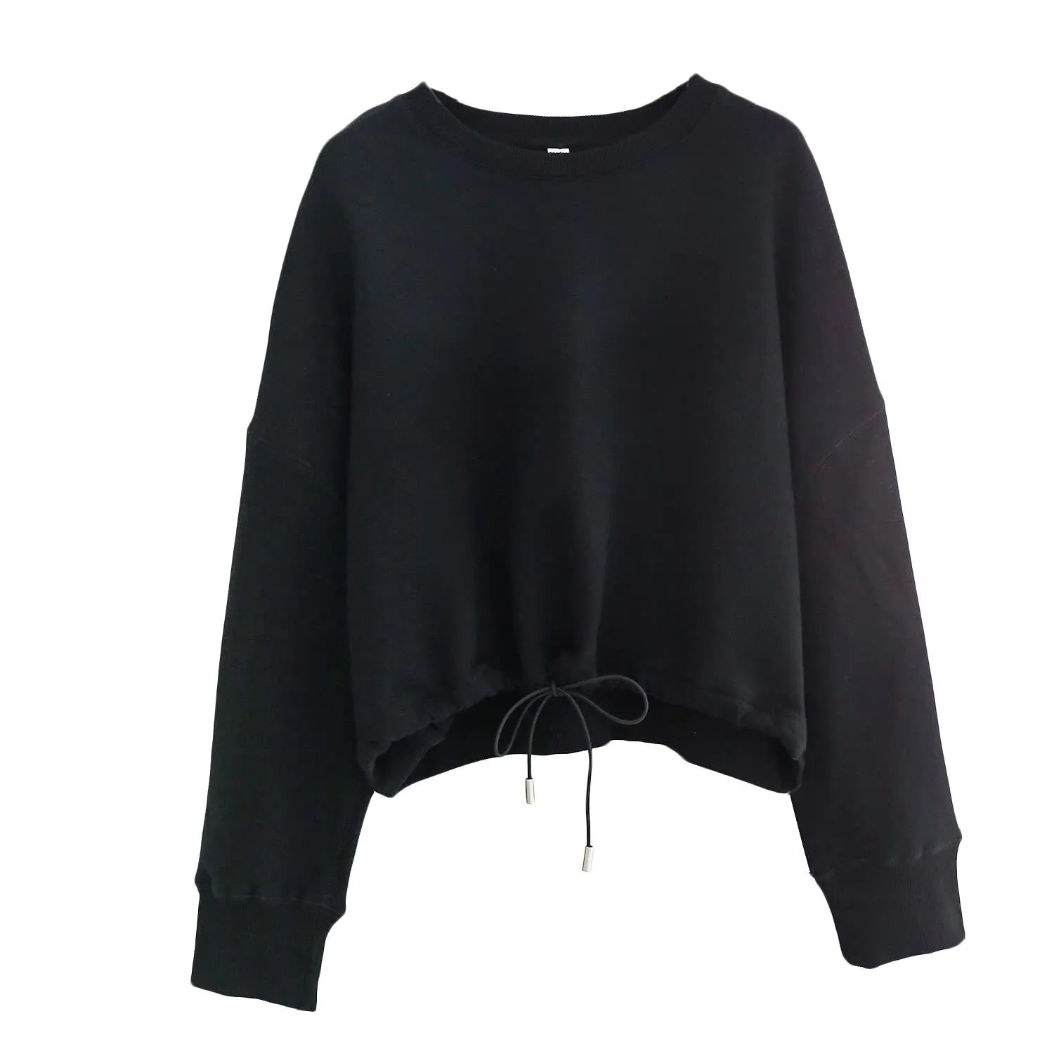 FashionKova New In 100% Cotton Hooded Shirt Casual Long Sleeve Drawstring Autumn Winter Women Sweatshirts Streetwear Hoodies Pullover