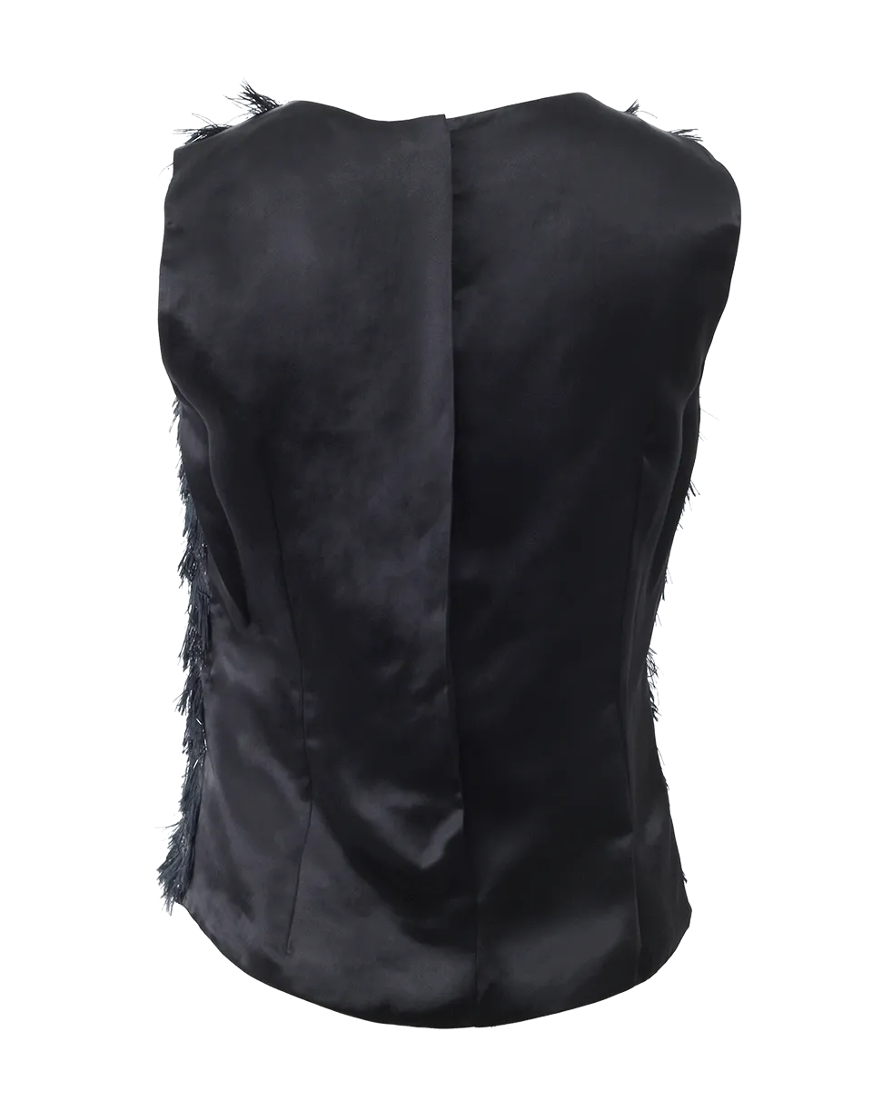 Feather Front Top