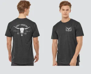 God's Country Longhorn T-Shirt