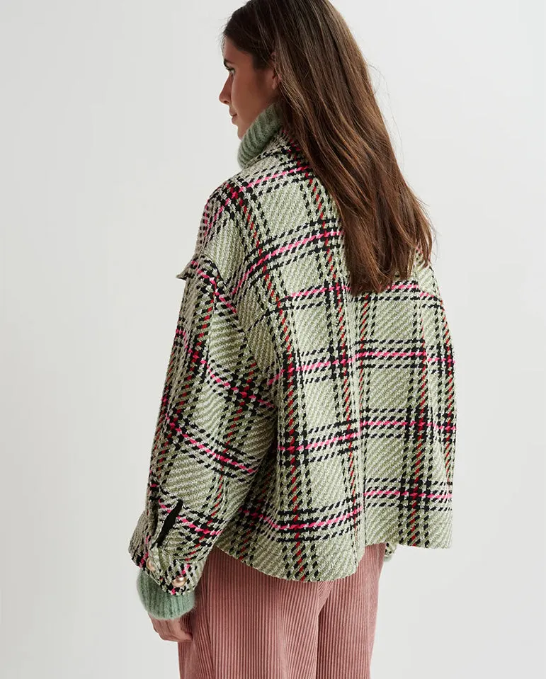 Goldeneye2 Oversize Jacket Off White Combo