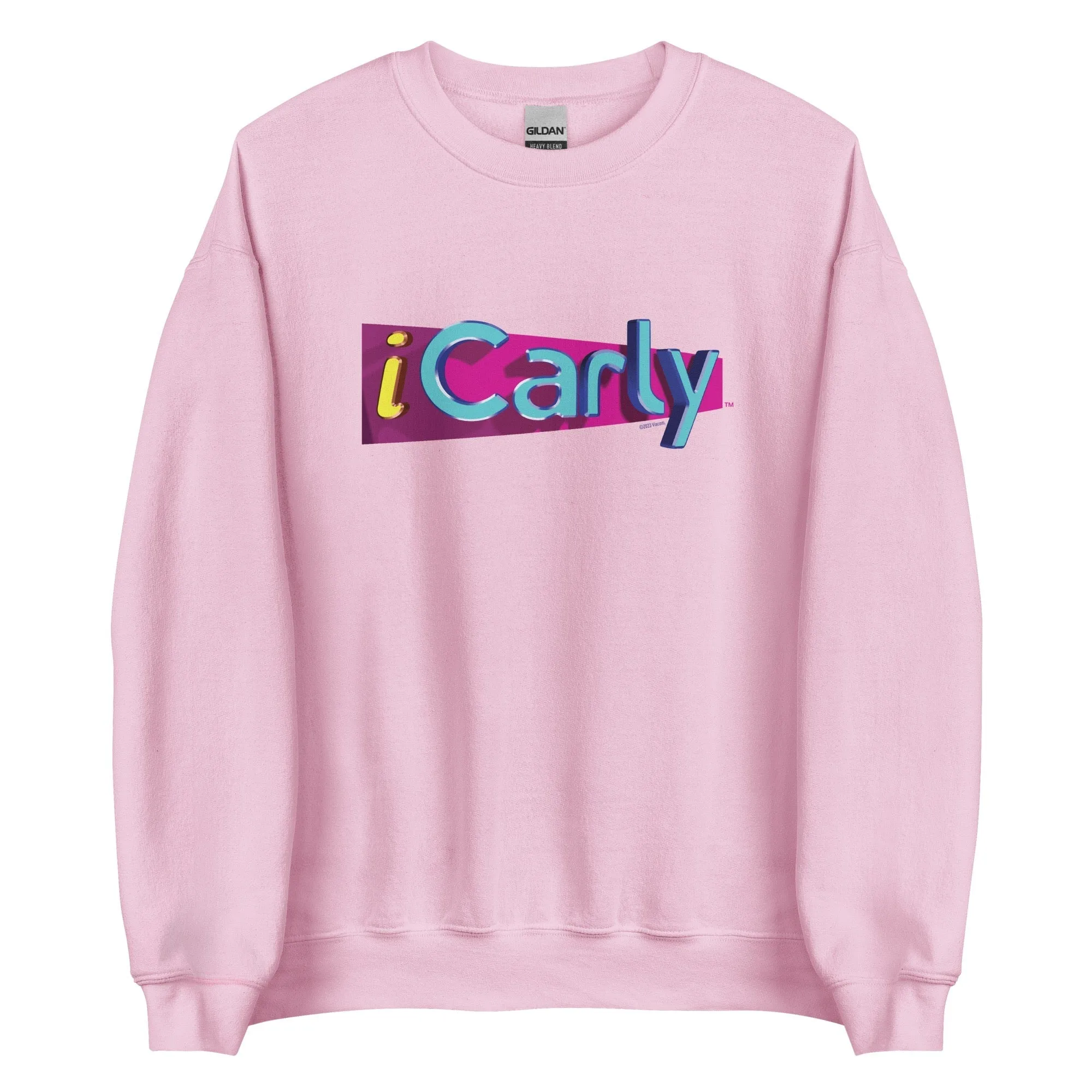 iCarly Logo Fleece Crewneck Sweatshirt