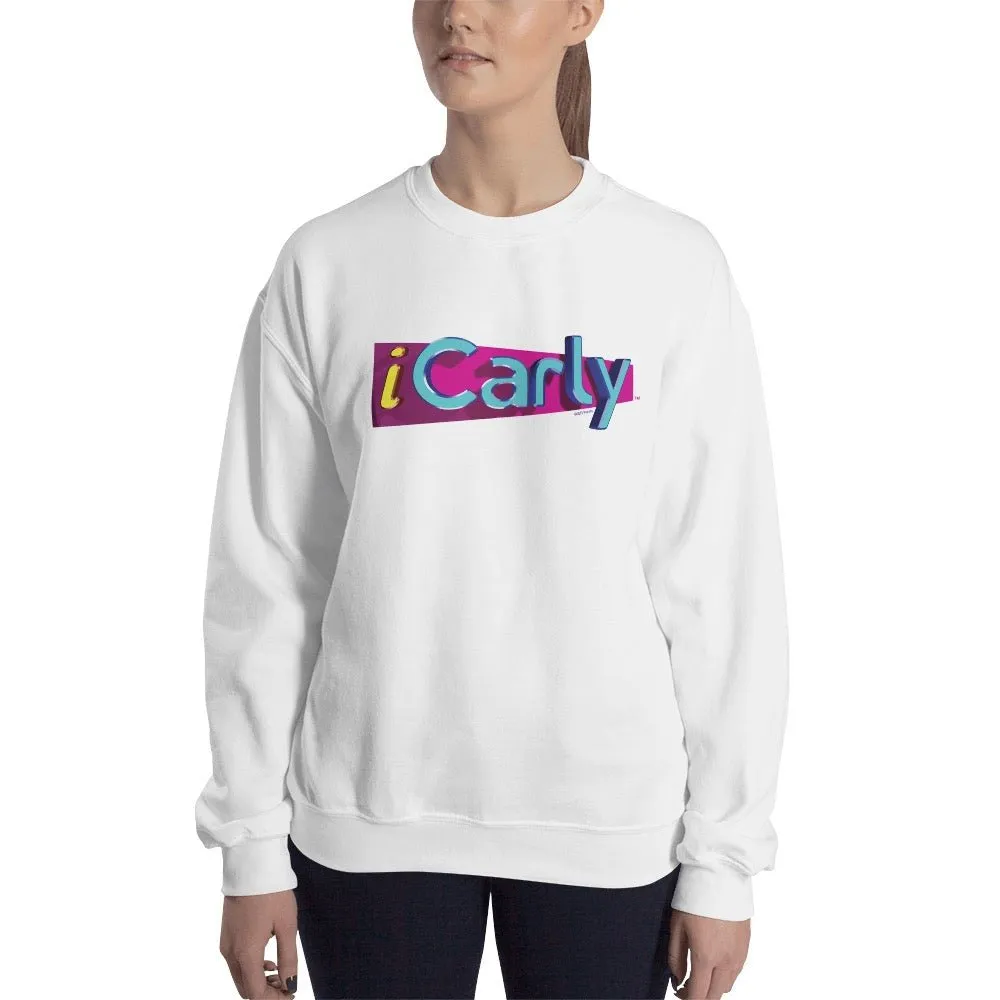 iCarly Logo Fleece Crewneck Sweatshirt