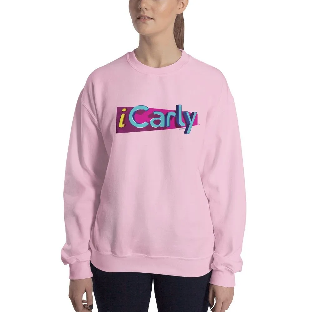 iCarly Logo Fleece Crewneck Sweatshirt