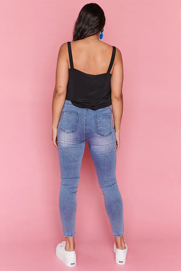Kimmy Denim Blue Jeans