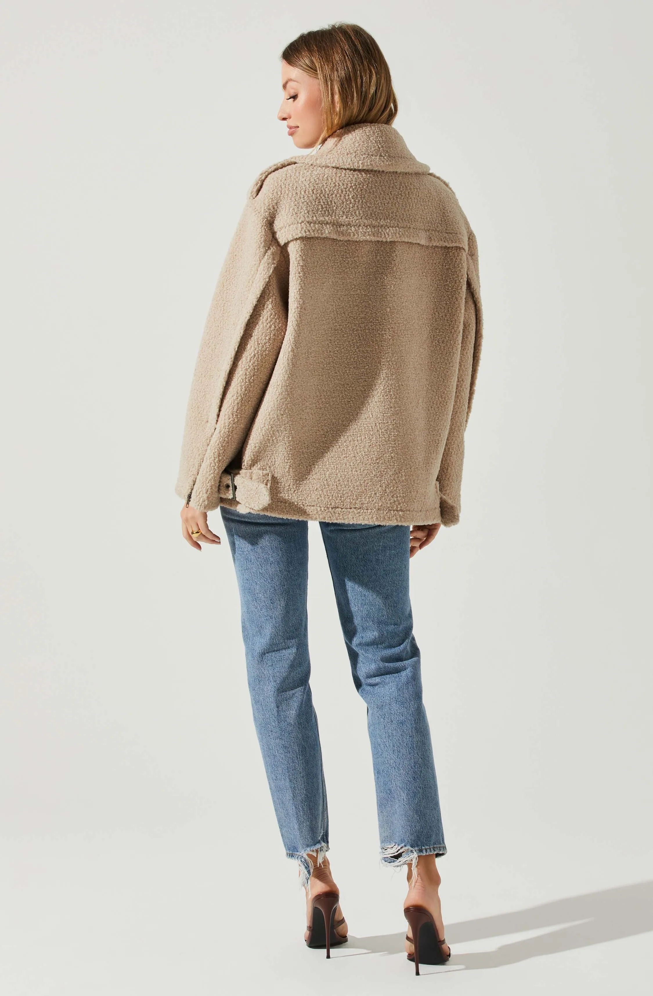 Layne Oversized Moto Jacket