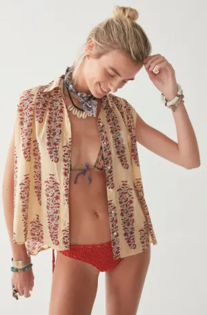 Maison Hotel Lila Blouse in Hamlet Rose