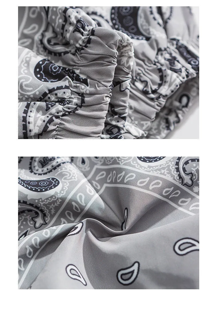 Men's Bandana Zip-Up Jacket