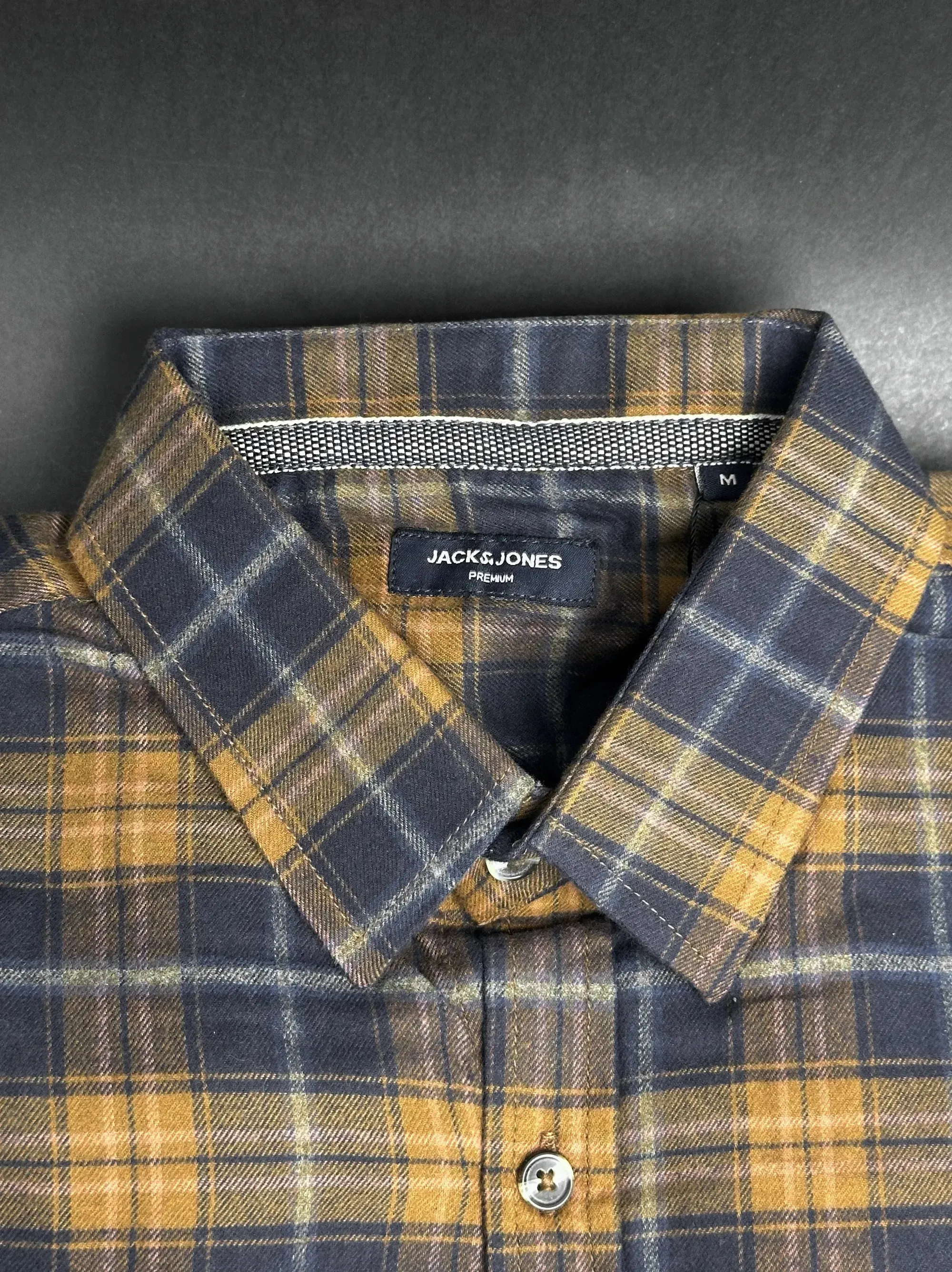 Men's Colorful Yellow Check Shirt