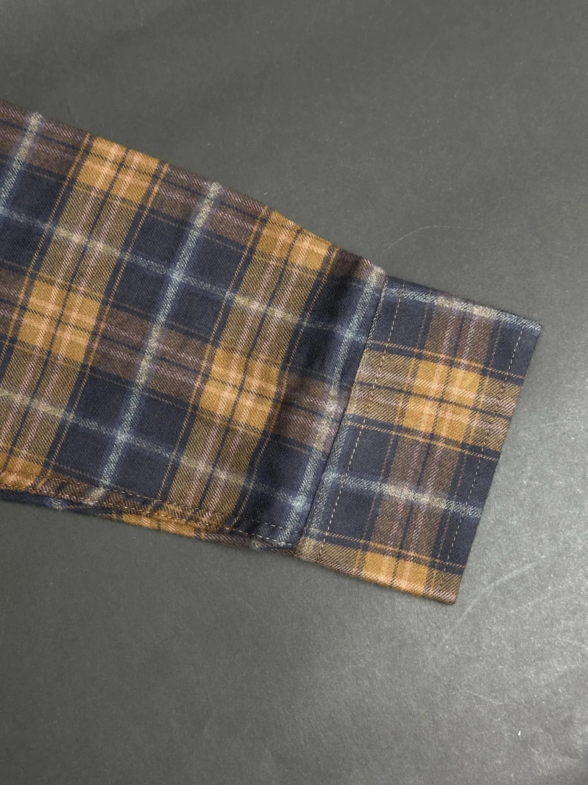 Men's Colorful Yellow Check Shirt