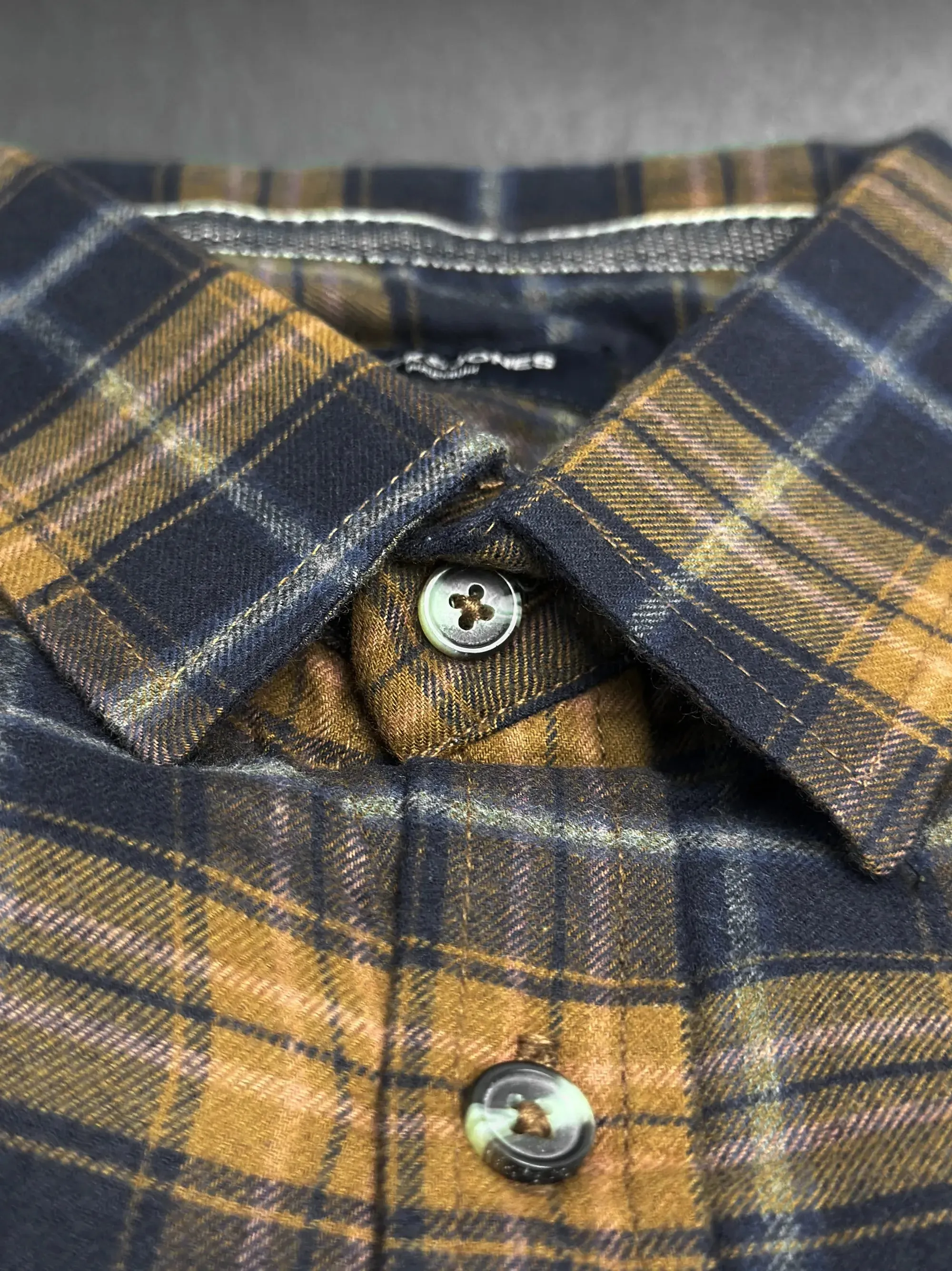 Men's Colorful Yellow Check Shirt
