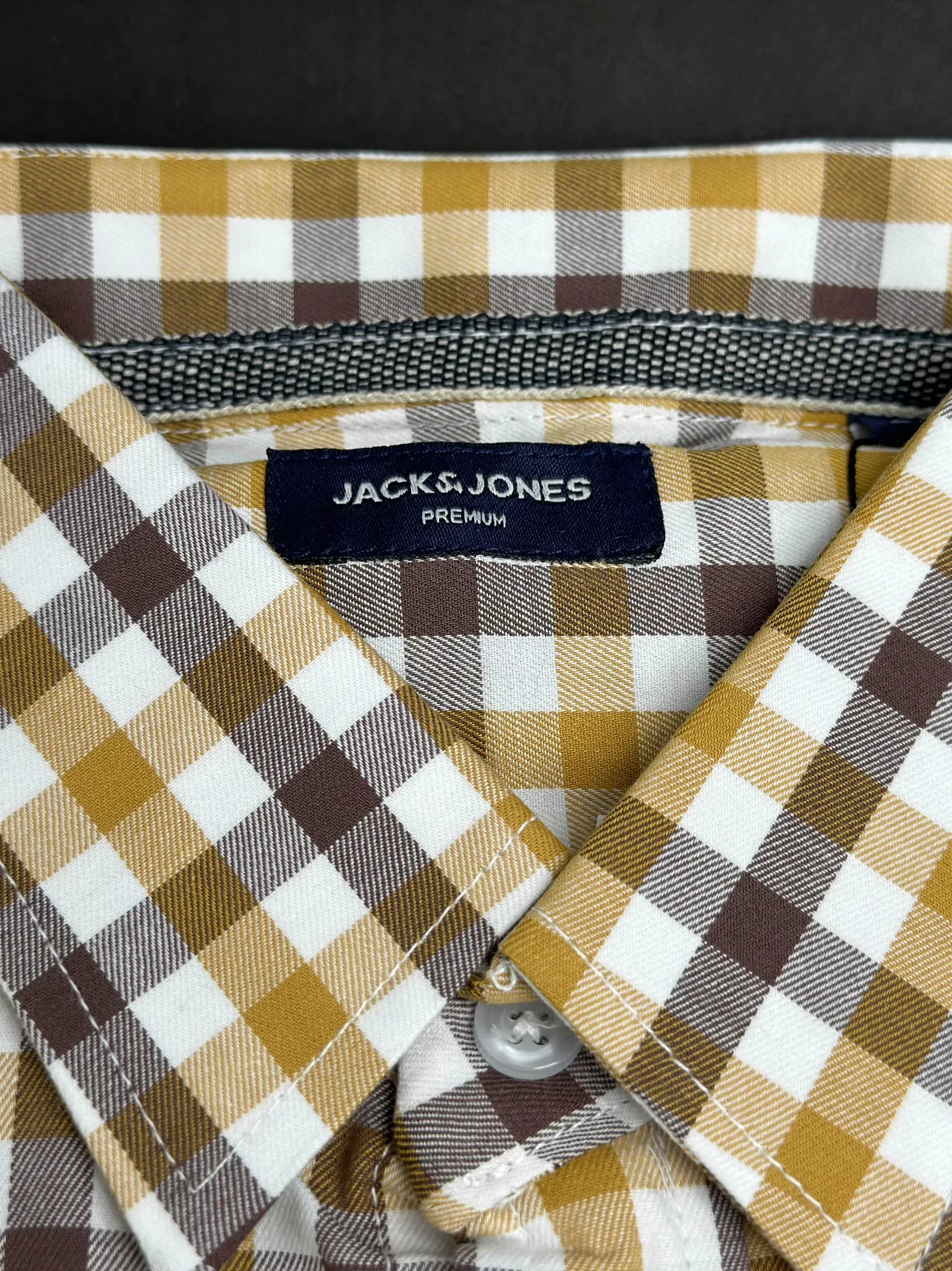 Men's Multicolor Yellow Check Shirt
