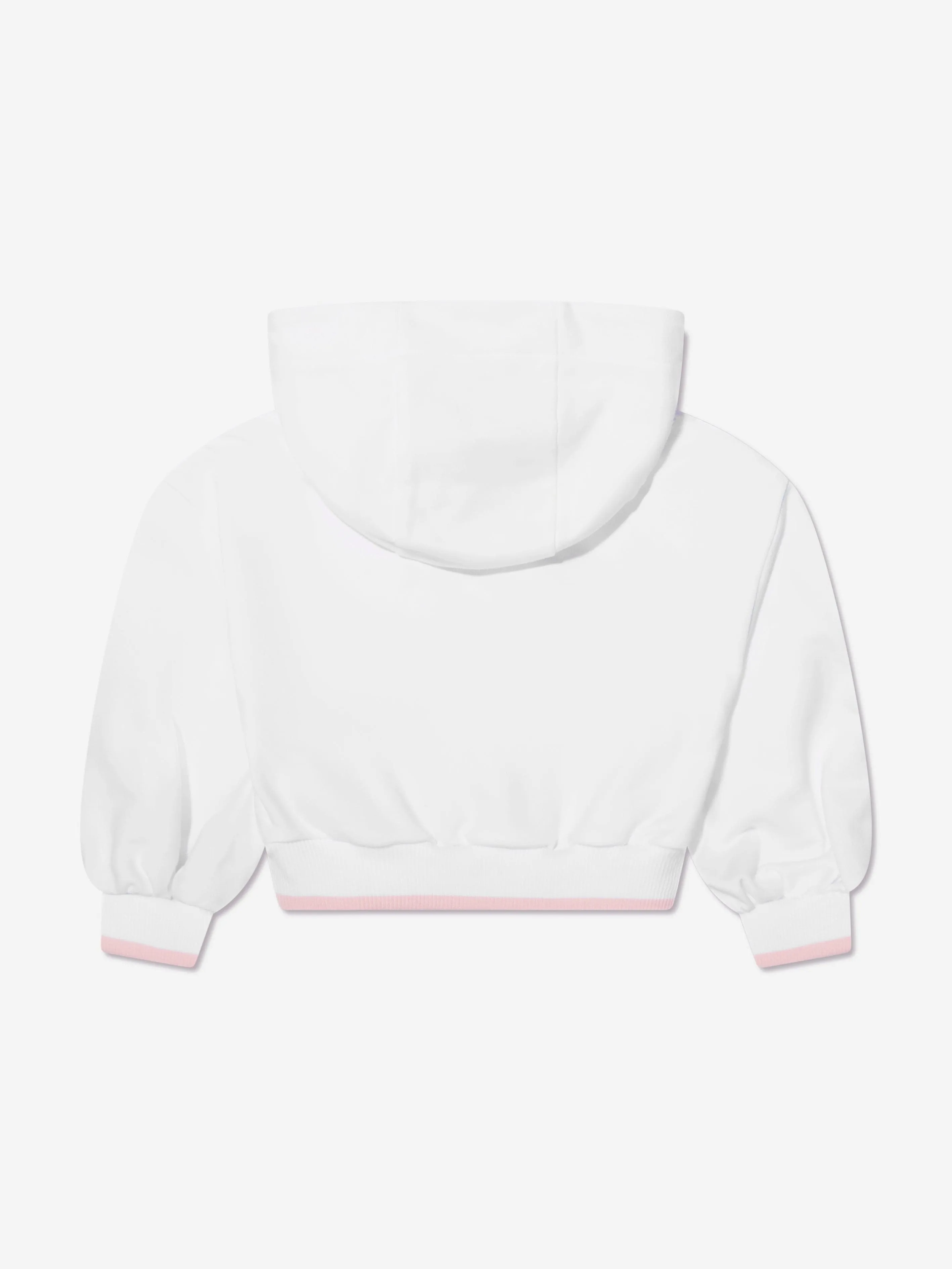 Missoni Girls Logo Hoodie in White