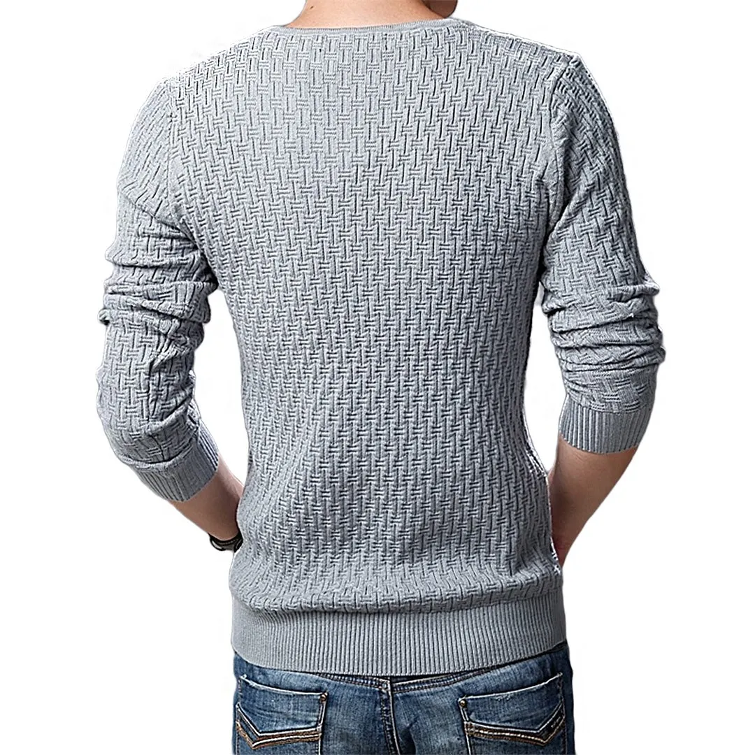 Pologize™ Diamond V-Neck Pullover