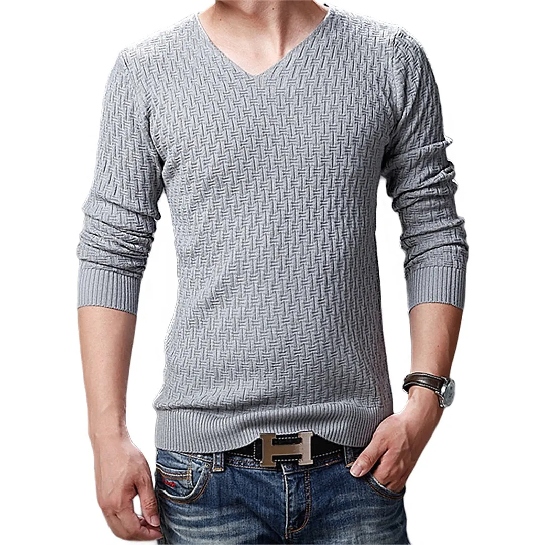 Pologize™ Diamond V-Neck Pullover