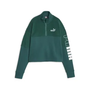 Power Colorblock High Neck Crew Winterized Sweatshirt