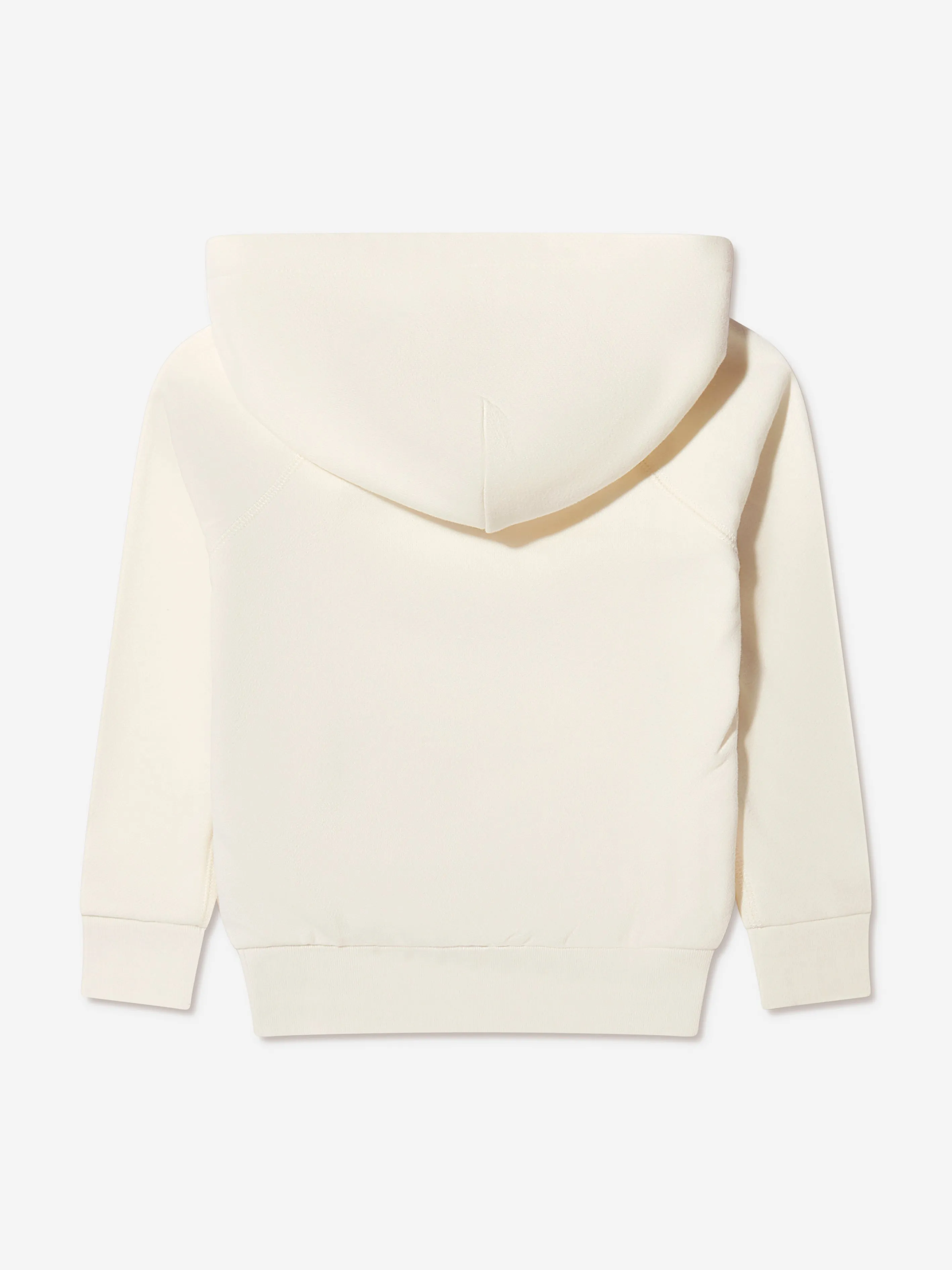 Ralph Lauren Girls Logo Hoodie in White
