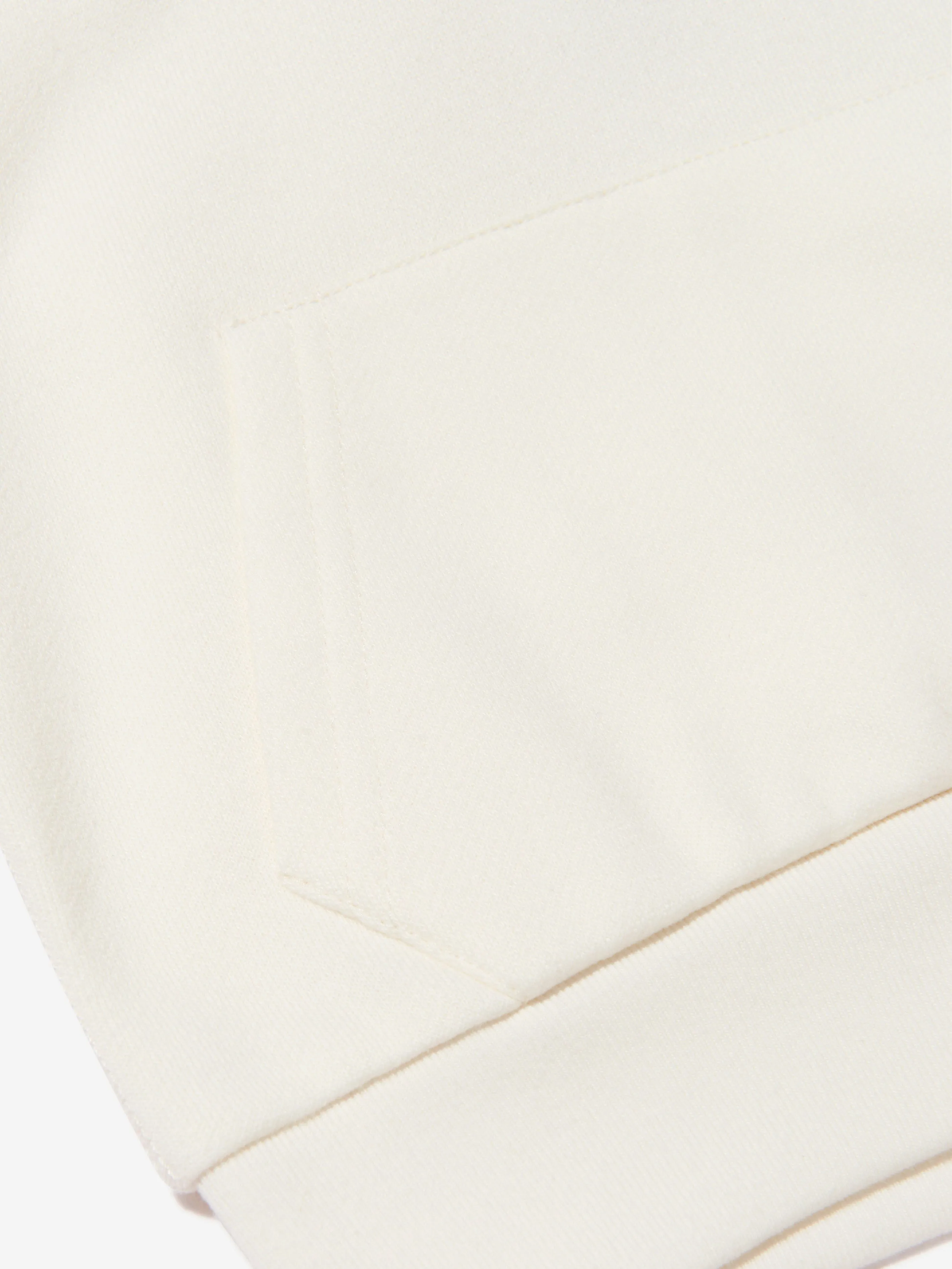 Ralph Lauren Girls Logo Hoodie in White