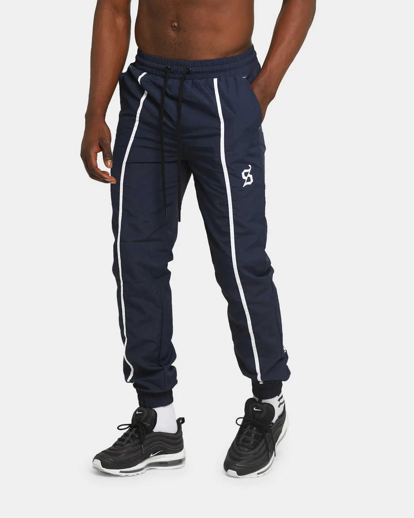 Saint Morta Era Trackpants Navy/White