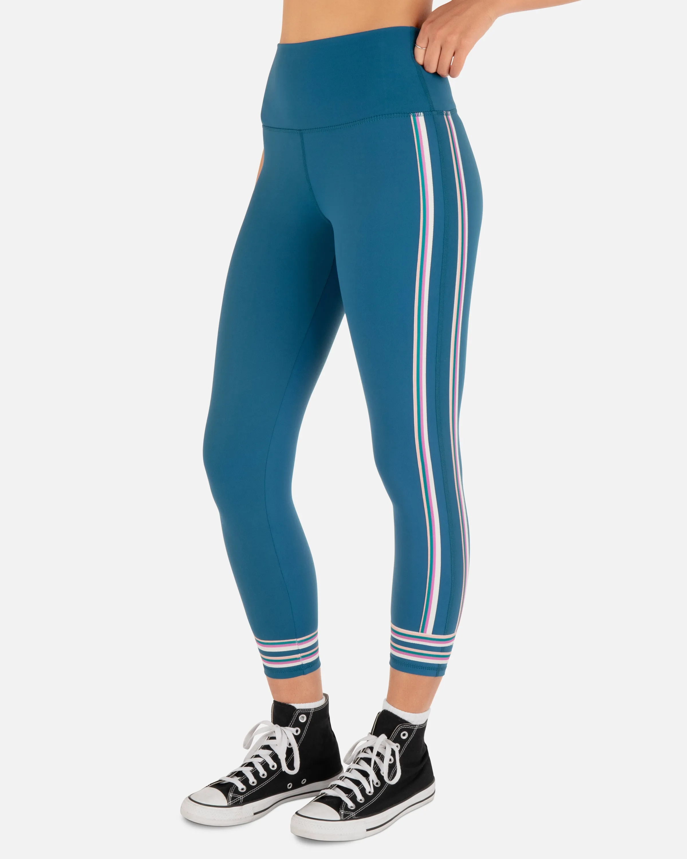 Side Stripe Legging 7/8"