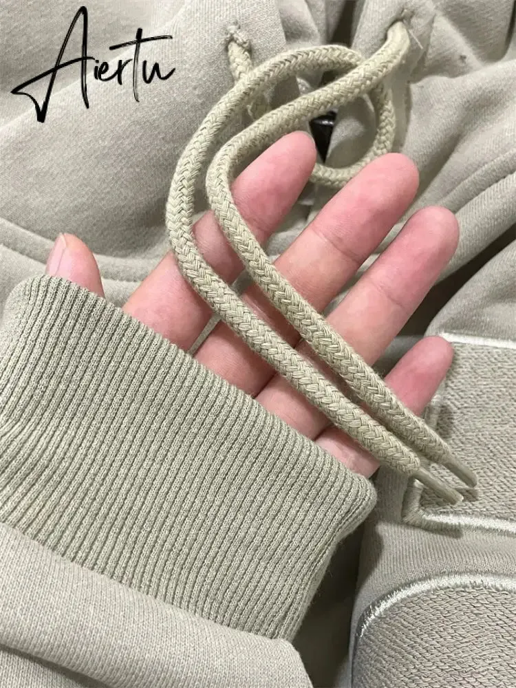 Streetwear Hoodies Women Casual Loose Sweatshirts Woman Harajuku Hip Hop Long Sleeve Cotton Grey Pullover Autumn Winter New