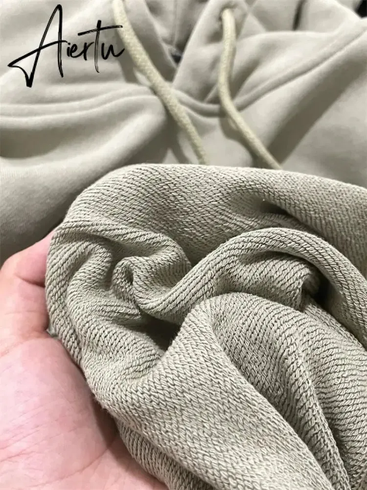 Streetwear Hoodies Women Casual Loose Sweatshirts Woman Harajuku Hip Hop Long Sleeve Cotton Grey Pullover Autumn Winter New