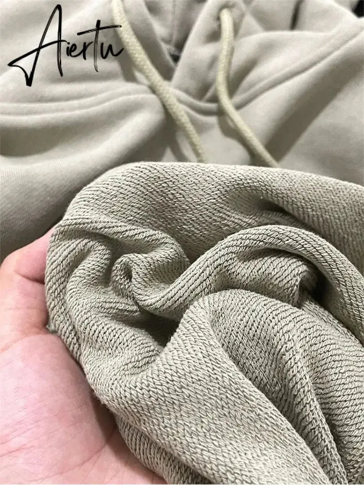 Streetwear Hoodies Women Casual Loose Sweatshirts Woman Harajuku Hip Hop Long Sleeve Cotton Grey Pullover Autumn Winter New
