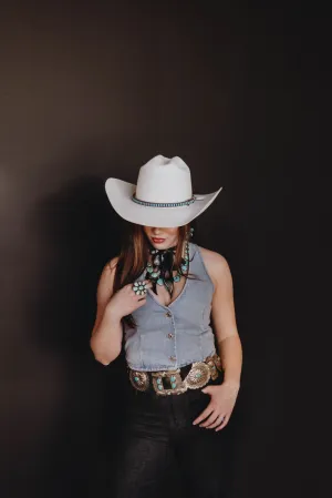 The Denver Denim Vest