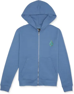 Volcom Big Boys Flip Thru Zip Fleece Hoodie Sweatshirt