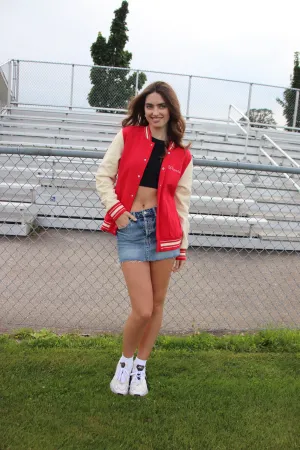 Wisconsin Fleece Letterman Jacket
