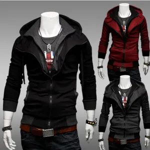 xiangtuibao Man zipper hooded fleece 4 colors SIZE M-4XL casual hooded hoodies streetwear tops